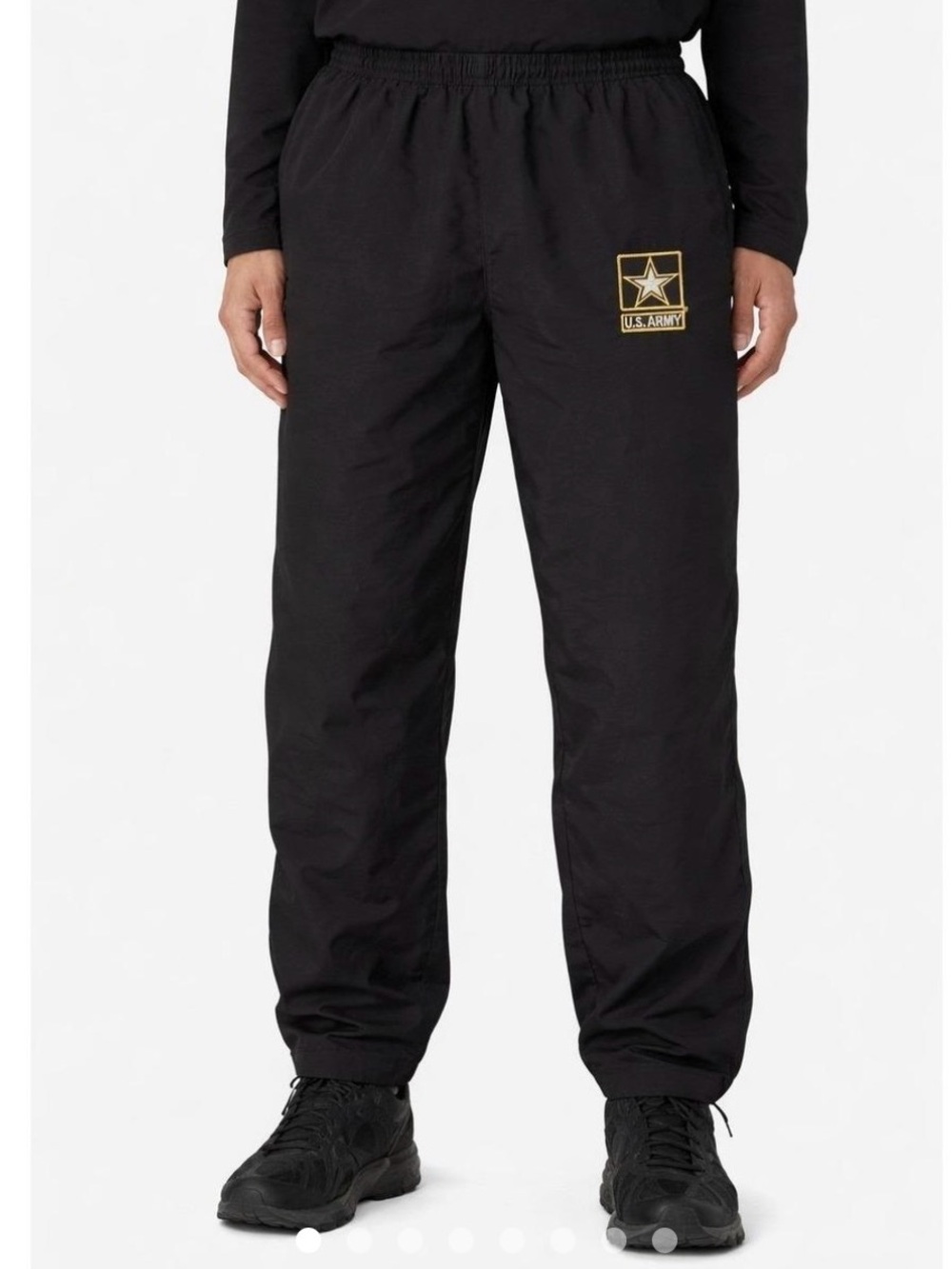 U.S. Army Big& Tall Men's Black Logo Track Pants Size: XXXL